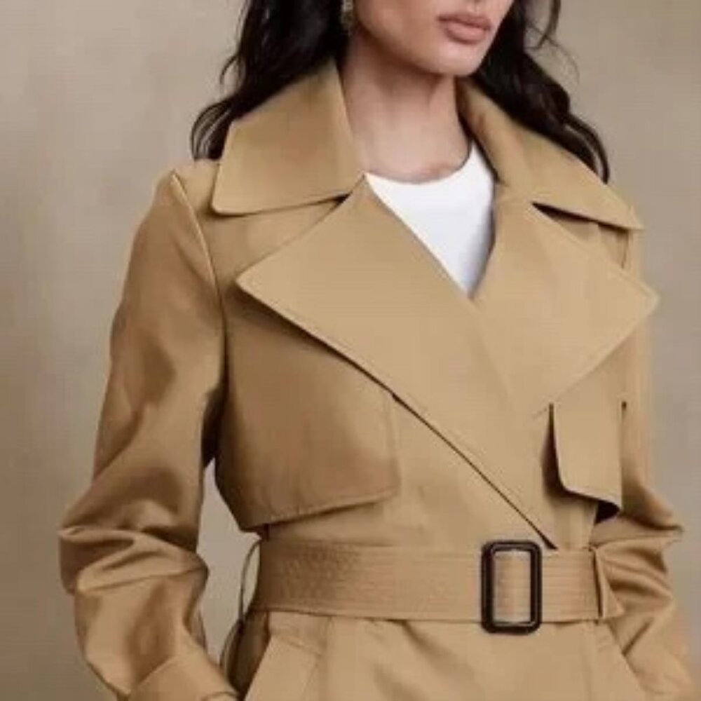 Banana Republic Classic Trench Coat NWT Size Small